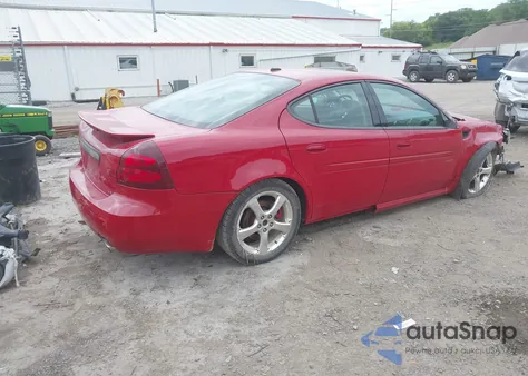 2006 Pontiac Grand Prix Gxp из США, поврежденный, VIN 2G2WC55C761253903
